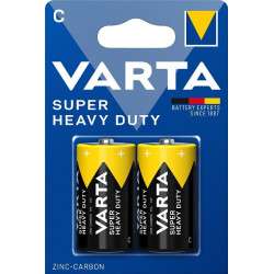 Pilha seca R14 C 1.5V - Varta Super Heavy Duty