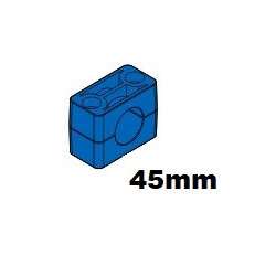 Pieffeci C7-045-PP Abraçadeira DIN 3015-1 Ø45mm
