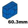 Pieffeci C8-060.3-PP Abraçadeira DIN 3015-1 Ø60,3mm
