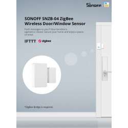 Sensor inalámbrico ZigBee para puertas y ventanas - Sonoff SNZB-04