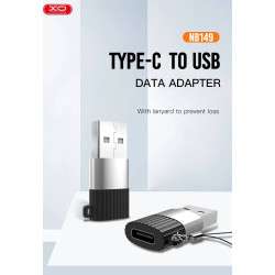 Adaptador USB-A macho / USB-C fêmea - XO NB149-E