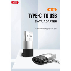 Adaptador USB-A Macho / USB-C Hembra - XO NB149-E