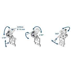 Sirio ASP-5 Adjustable Folding Support For Roof Bars