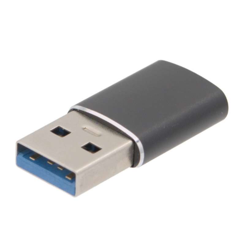 Adaptador USB-A macho / USB-C fêmea