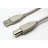 CABO USB 2.0 TIPO MACHO / B MACHO, 0,2m