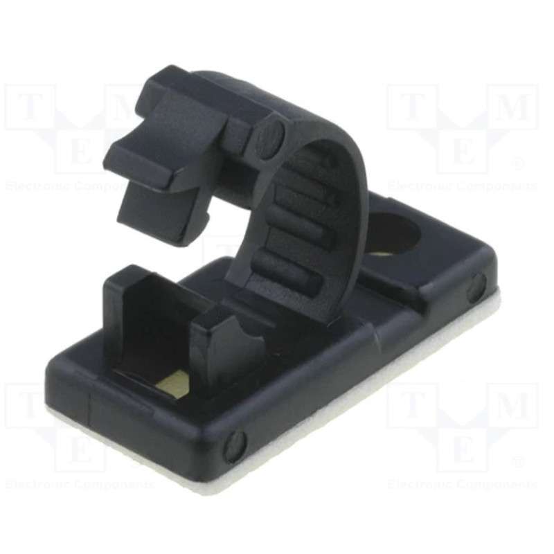 Clamp clamp for Ø7.5mm cables - black - KSS WIRING 6J-S