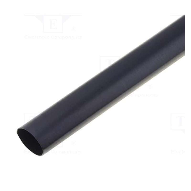 2 : 1 Ø32 - 16mm Heat shrink sleeve 1m Black