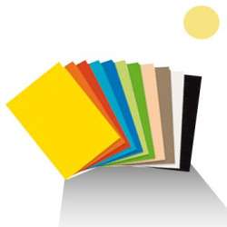 Cardstock 240gr 1 sheet 50x65cm canary yellow