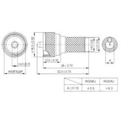 conector (PL259) RG58 tipo tornillo