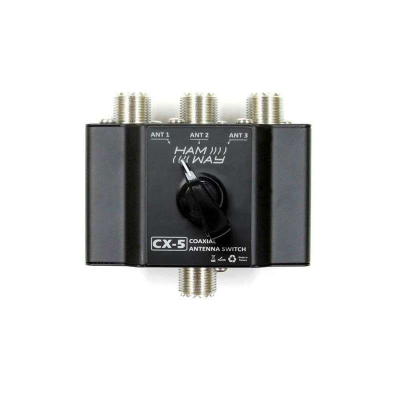 HAM-WAY CX-5 3-way antenna switch