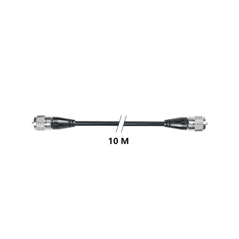 Cable 10 m PL / PL RG-58