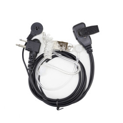 Headset with microphone and acoustic tube HM92 with 2-pin plug for Mot