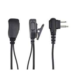 Headset with microphone and acoustic tube HM92 with 2-pin plug for Mot