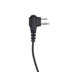 Headset with microphone and acoustic tube HM92 with 2-pin plug for Mot