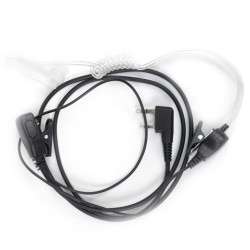 Headset with microphone and acoustic tube HS84 with 2-pin plug for Ken