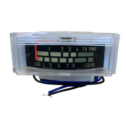 Medidor S/RF con LED AZUL, aspecto retroiluminado