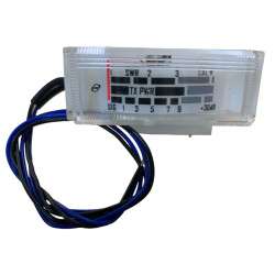 Medidor S/RF/SWR com LED azul, aspeto de luz frontal