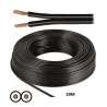 BLACK CABLE 2X0.50mm² - roll 50m