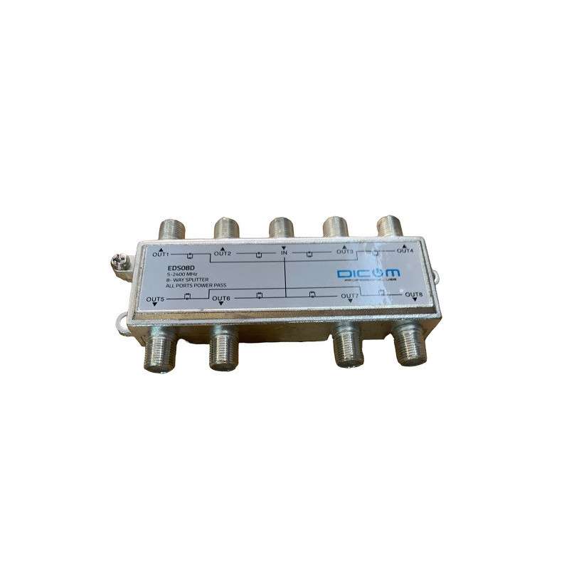 8-output splitter with Diode Protection