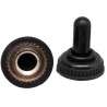 Protective cover for M6 threaded toggle switches - black