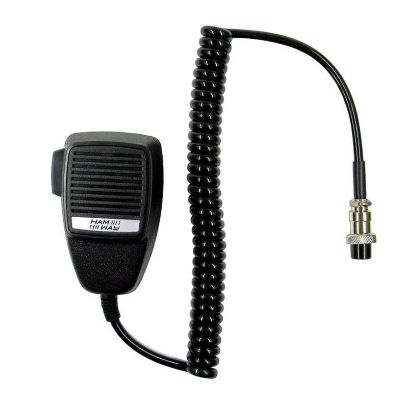 HAM-WAY CBM-88 Micrófono de mano para radio CB y similares 4 pin