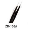 Pinza ESD ZD-156A, 125x11mm, alta precisión