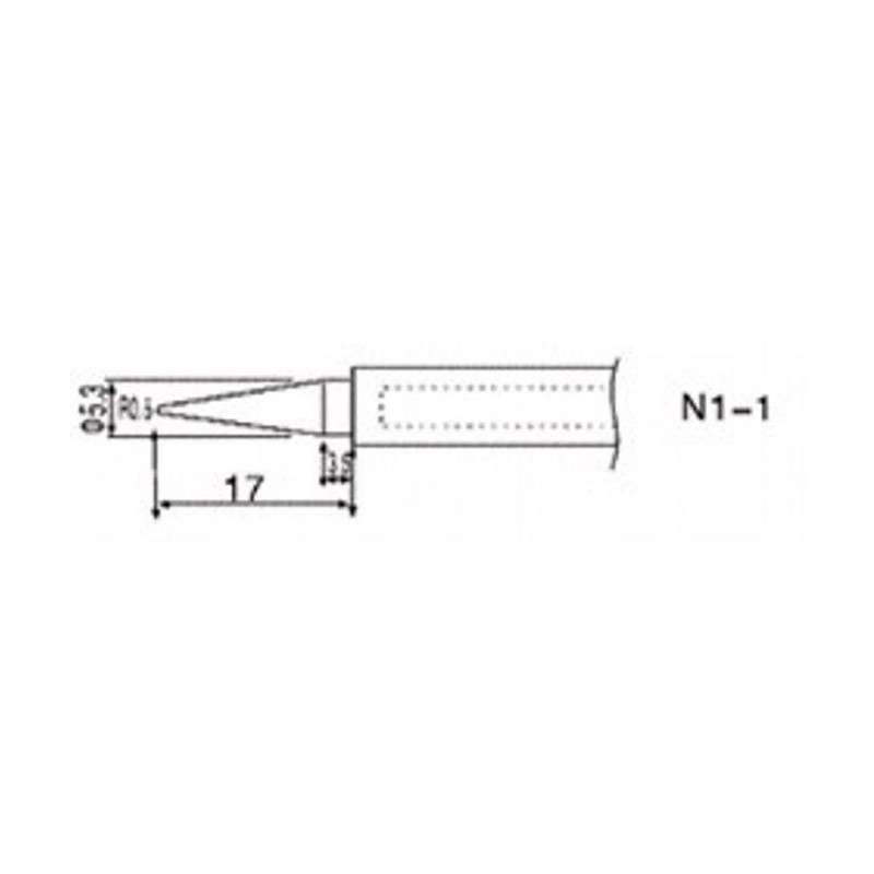 Replacement tip for 79-1110 N1-1