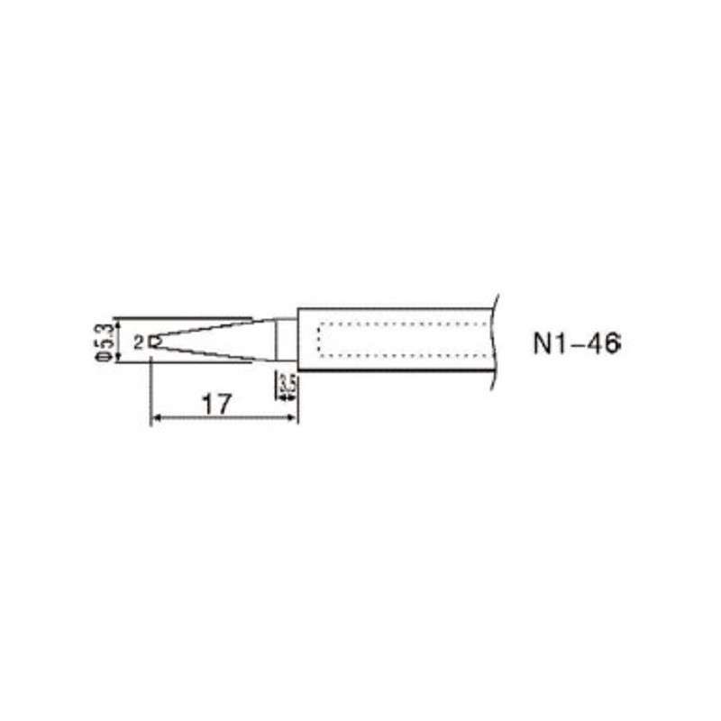 Punta de repuesto  79-1126 (N1-26)