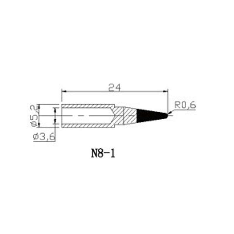 Replacement tip for 79-1810 N8-1