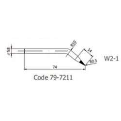 Replacement tip for  79-7211 W2-1