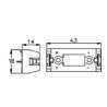 Battery Holder CR123A Mounting Hole (THM)