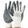 Nitrile Mesh Gloves Size 9 (L) Gray