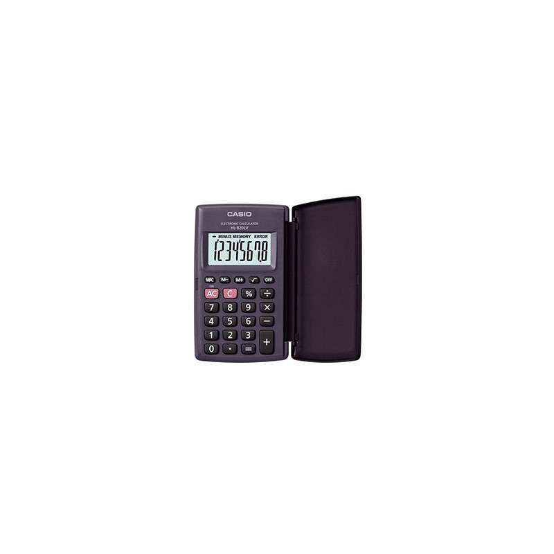 Calcolatrice Tascabile Casio HL-820 LV - Compatta E Pratica Per Ufficio E Scuola
