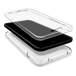 COOL 3D Silicone Case for iPhone 12 / 12 Pro (Transparent Front + Back