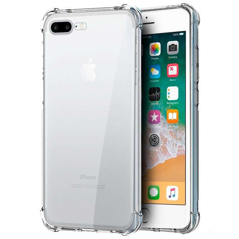 Carcasa COOL para iPhone7 plus / 8 plus AntiShock Transparente