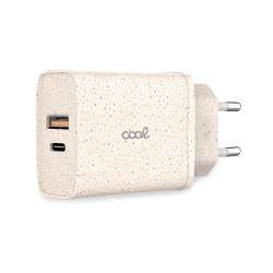 Carregador Universal Fast Charger (PD) Type-C COOL (20W) Branco