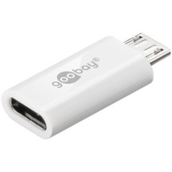 Adaptador USB-C fêmea - micro USB-B 2.0 OTG macho