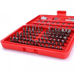 Conjunto de 100 unidades de bits de chave magnética Hex Torx Hex Kit