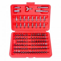 Conjunto de 100 unidades de bits de chave magnética Hex Torx Hex Kit