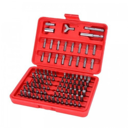 Conjunto de 100 unidades de bits de chave magnética Hex Torx Hex Kit