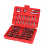 100pc Magnetic Screwdriver Bit Set Hex Torx Hex Kit