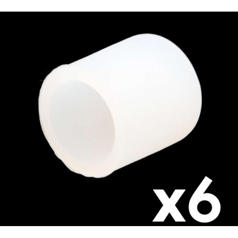 Tapón Protector de Silicona para RCA hembra - Color Natural