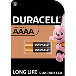 Pilas alcalinas 1.5V LR61/AAAA - [2 unidades] - Duracell