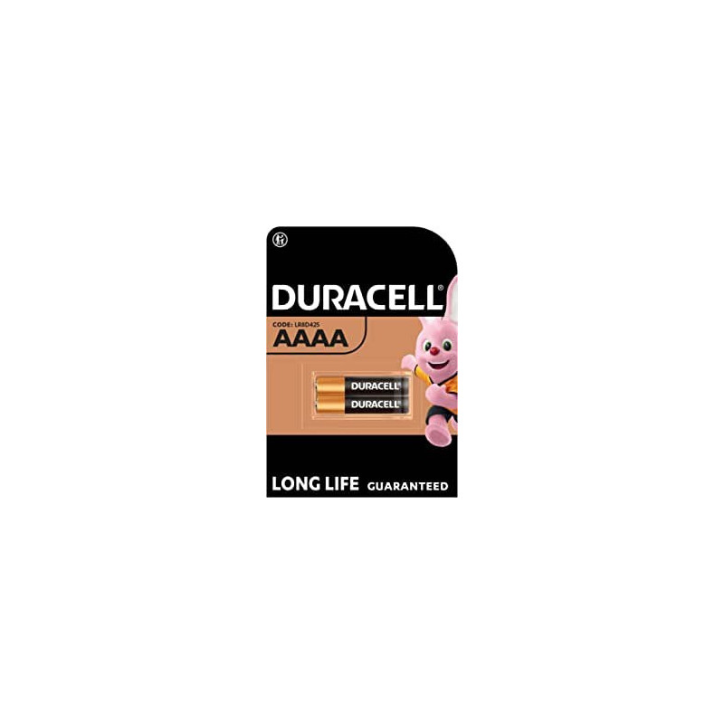 Alkaline batteries 1.5V LR61 / AAAA - [2 units] - Duracell