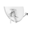 Parabolic Antenna in aluminum OFFSET 85cm with LH Structure