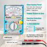 Analog multimeter (1000Vac/dc 250mAdc 20MΩ Cap. hFE) - MT-2019