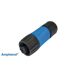 Conector C16 hembra 4 pins (3+PE) - Amfenol C016 20D003 100 10