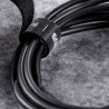 Cinta de velcro negra para gestión de cables - 3m - Baseus ACMGT-F01