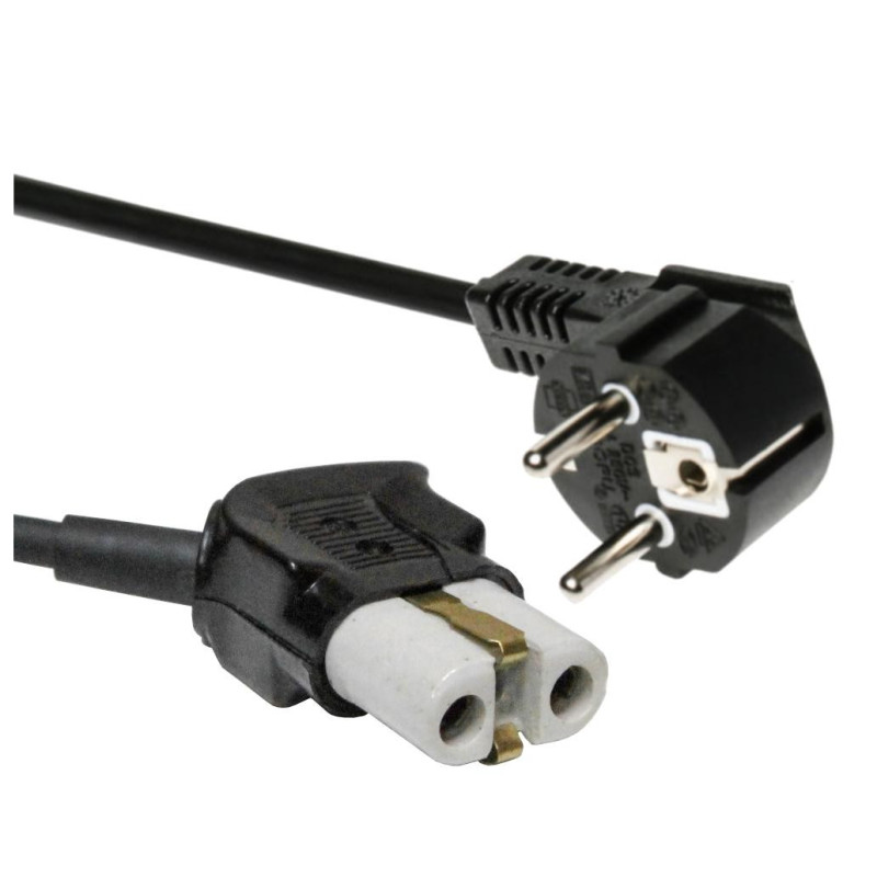 Power cord with ceramic plug for oven/grill/cloche 1.0m