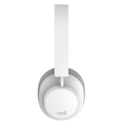 Auscultadores estéreo Bluetooth COOL Smarty Branco